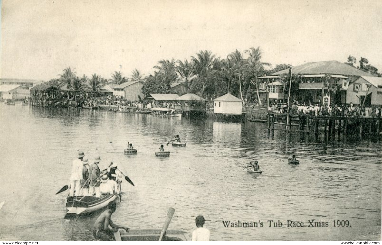 Nigeria Washman's Tub Race Christmas 1909