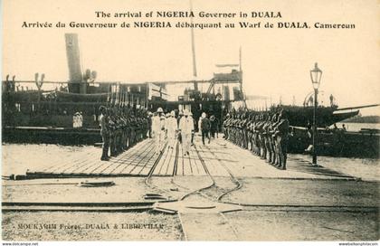 Nigeria Governor arrival Duala Cameroun ed Moukarim