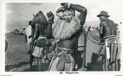 Nigeria Ibo Masquerader photocard