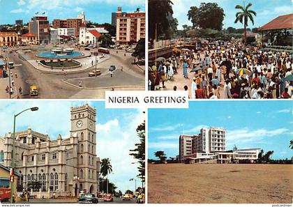 Nigeria - LAGOS - Nigeria Greetings - POSTCARD SIZE 15 cm x 10 cm (4" x 6") - Publ. Viewcards 112