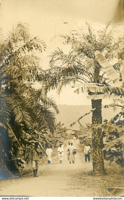 Nigeria Lokoja Camp Road photocard