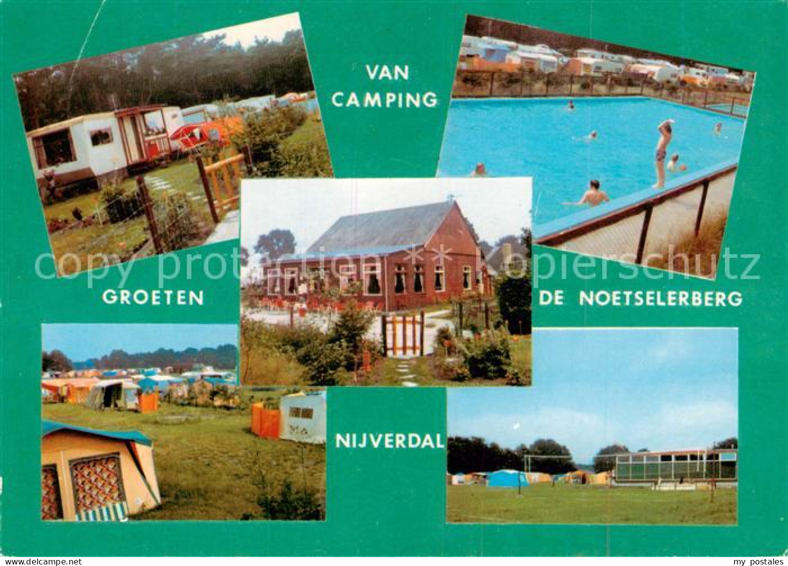 Nijverdal NL Camping De Noetselerberg Swimming Pool Gaststaette