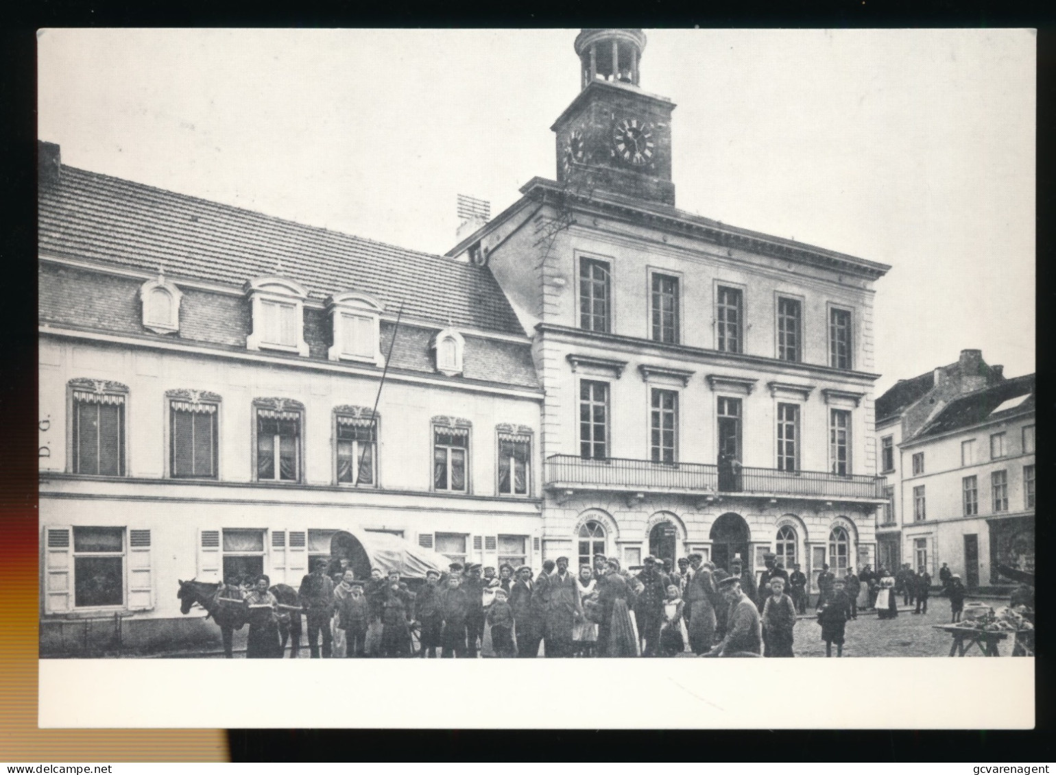 NINOVE  STADHUIS  +- 1900 =  UITGAVE DOCUMENTATIECENTRUM DE MONT - NINOVE