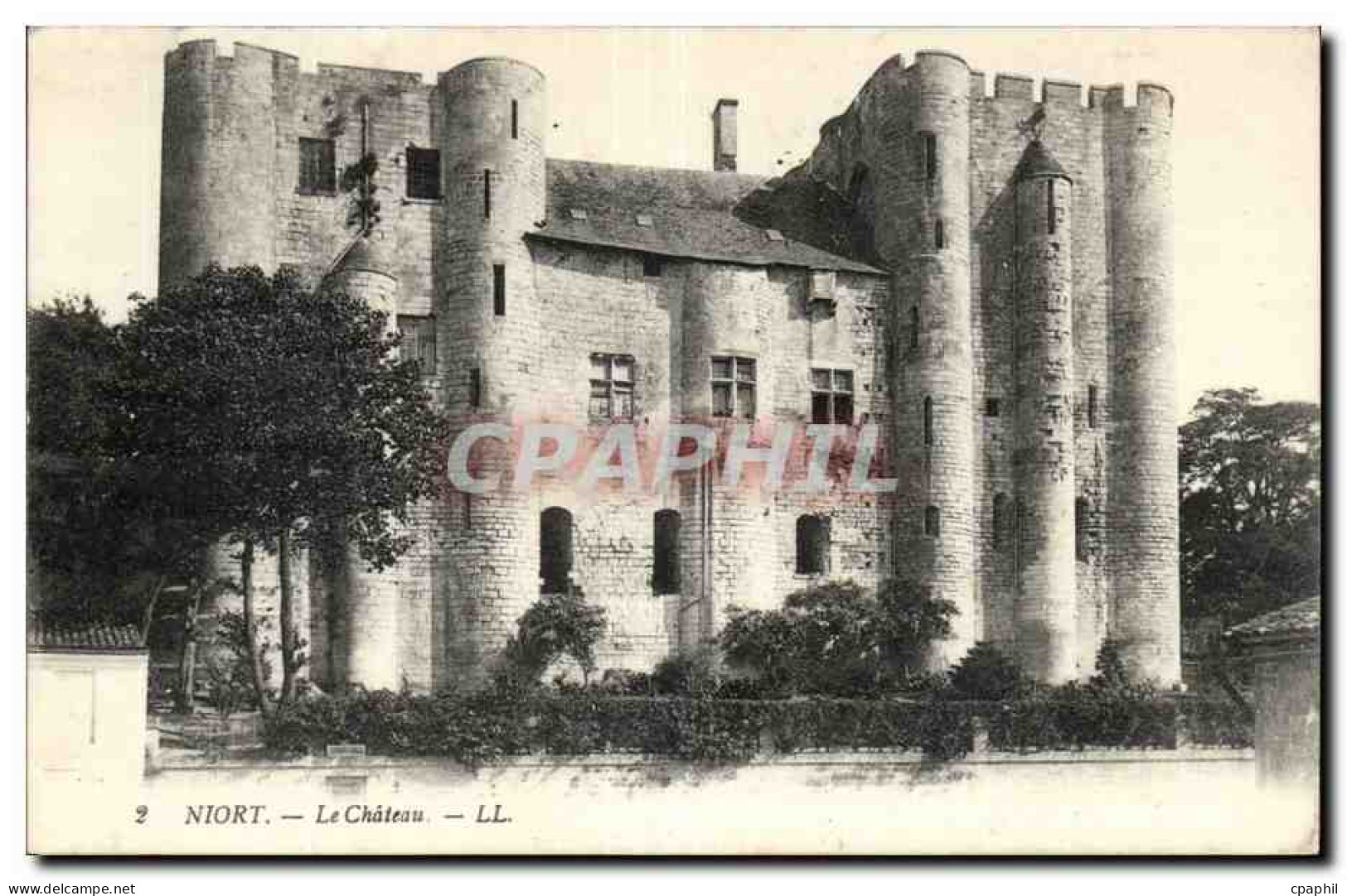 Niort - Le Chateau - CPA