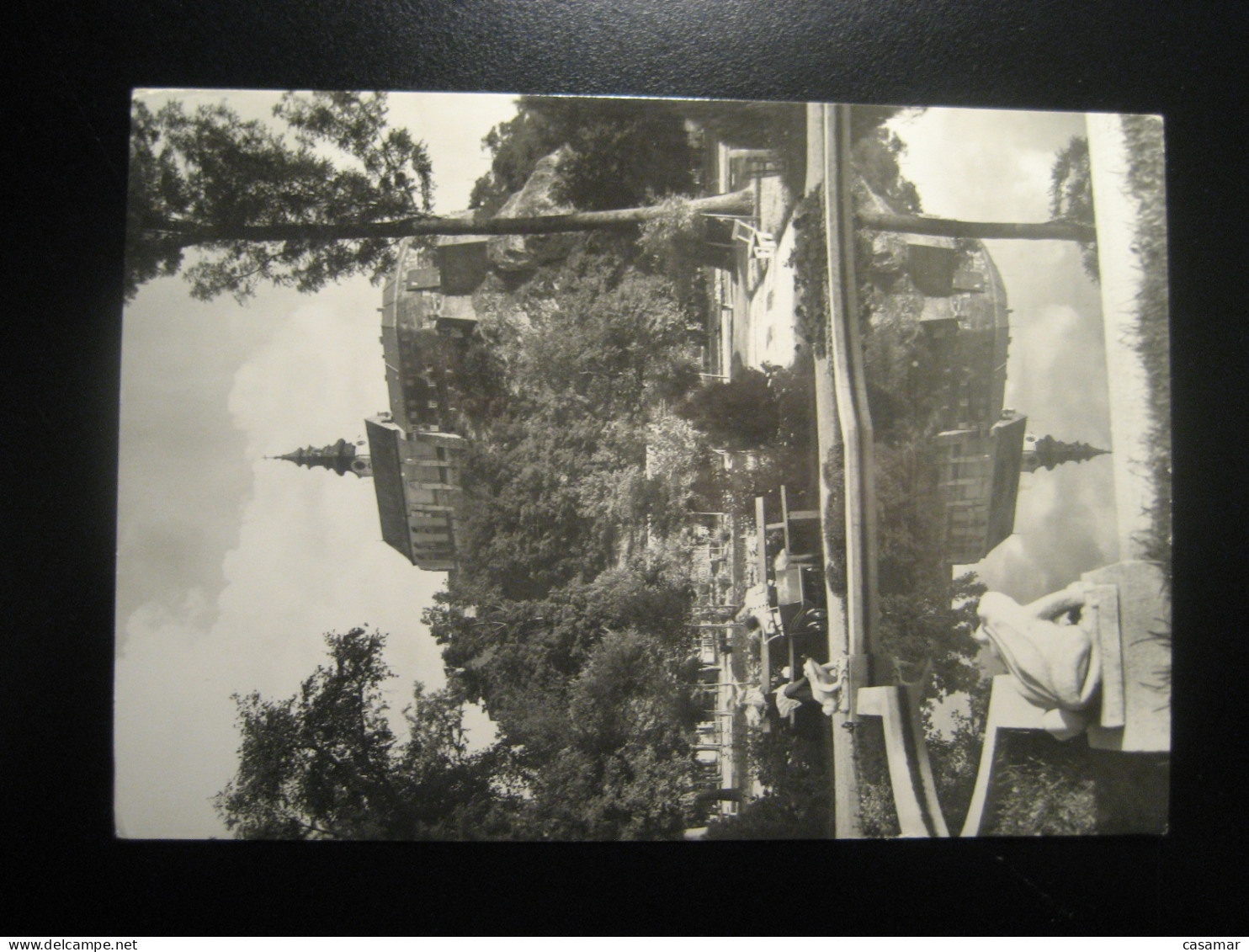 NITRA 1962 cancel postcard CZECHOSLOVAKIA Slovakia