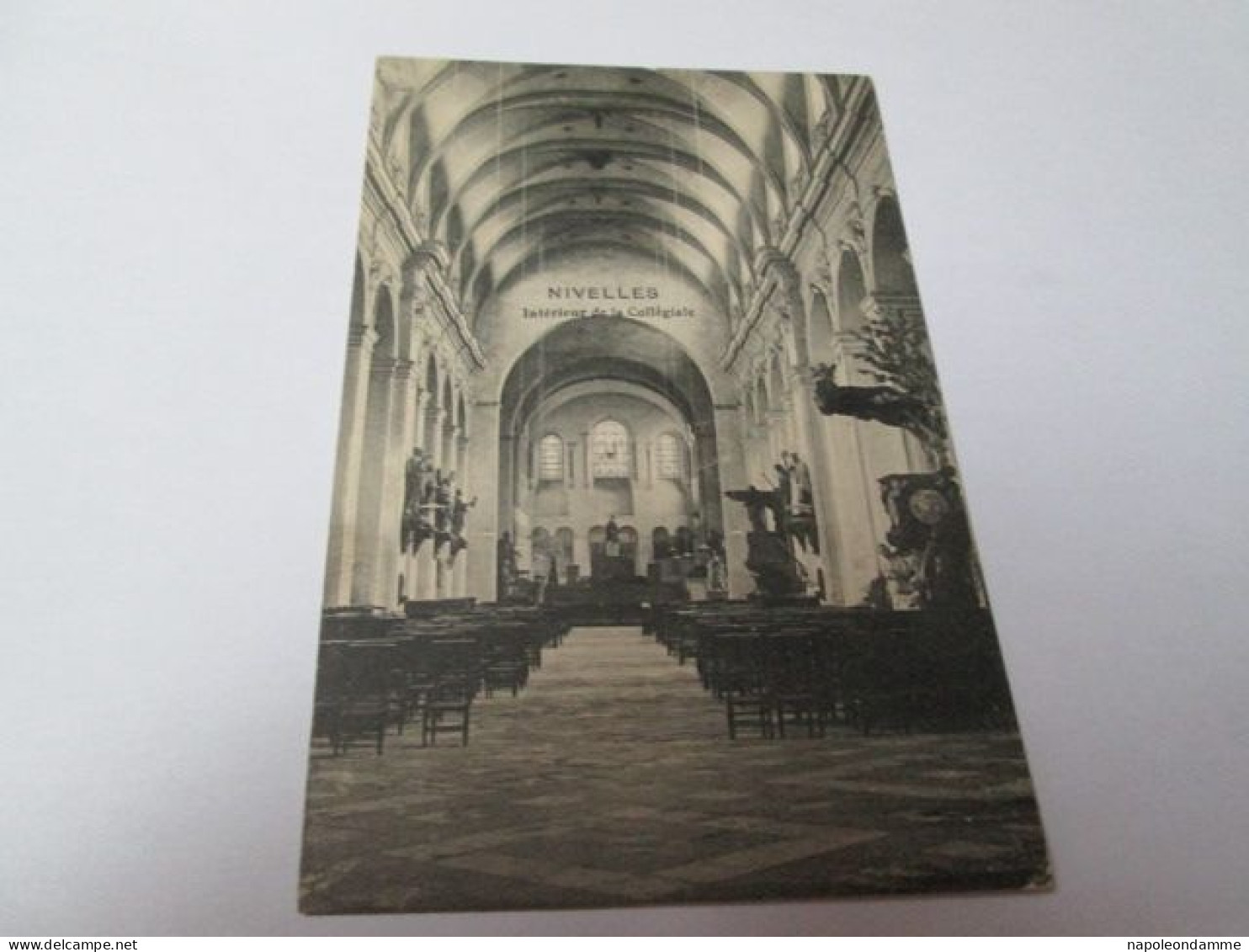 Nivelles Interieur de la Collegiale