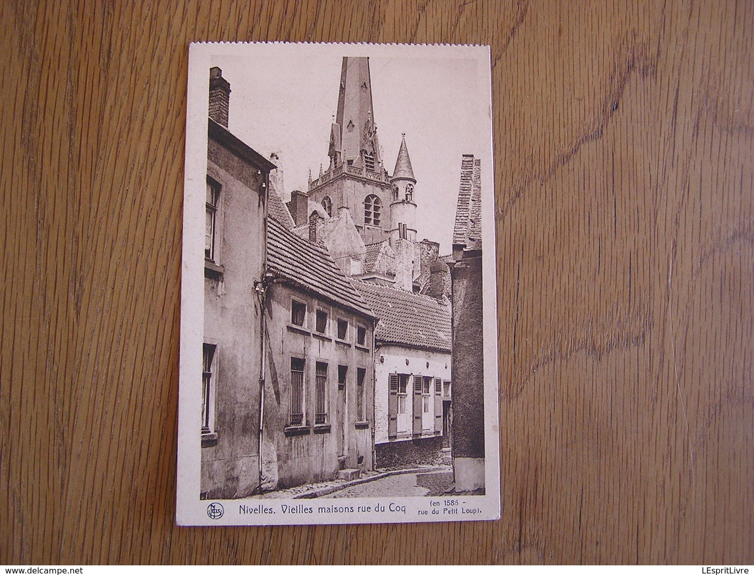 NIVELLES Vieilles Maisons Rue du Coq   Brabant Wallon Belgique Carte Postale