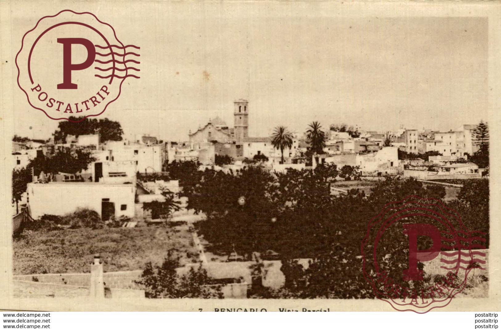 Nº7 BENICARLO. VISTA PARCIAL - COMUNIDAD VALENCIANA - CASTELLÓN