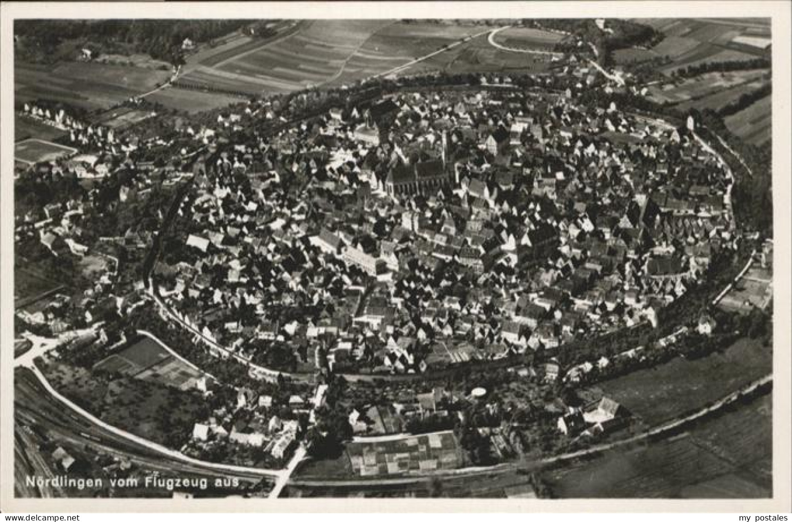 Noerdlingen Fliegeraufnahme