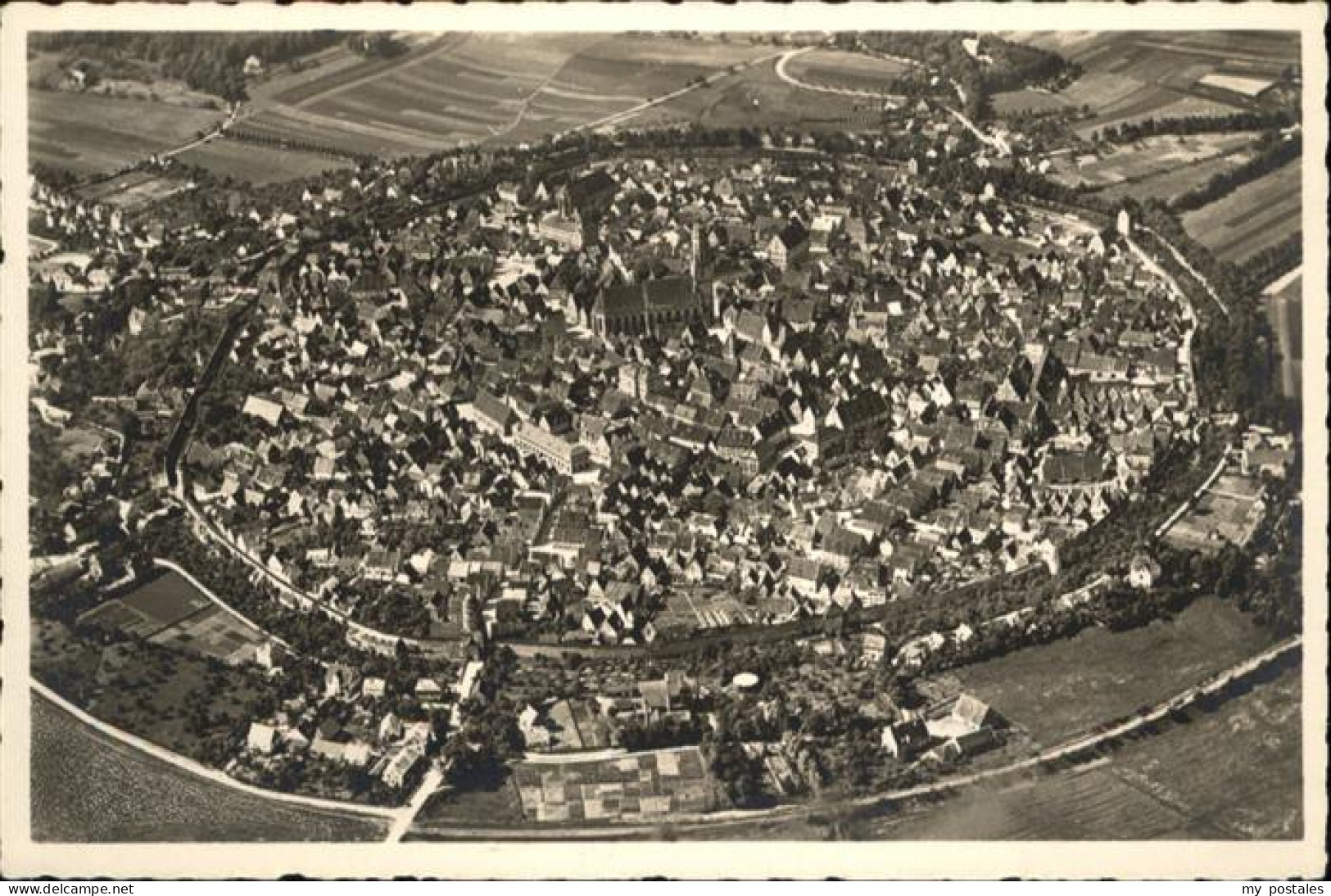 Noerdlingen Fliegeraufnahme