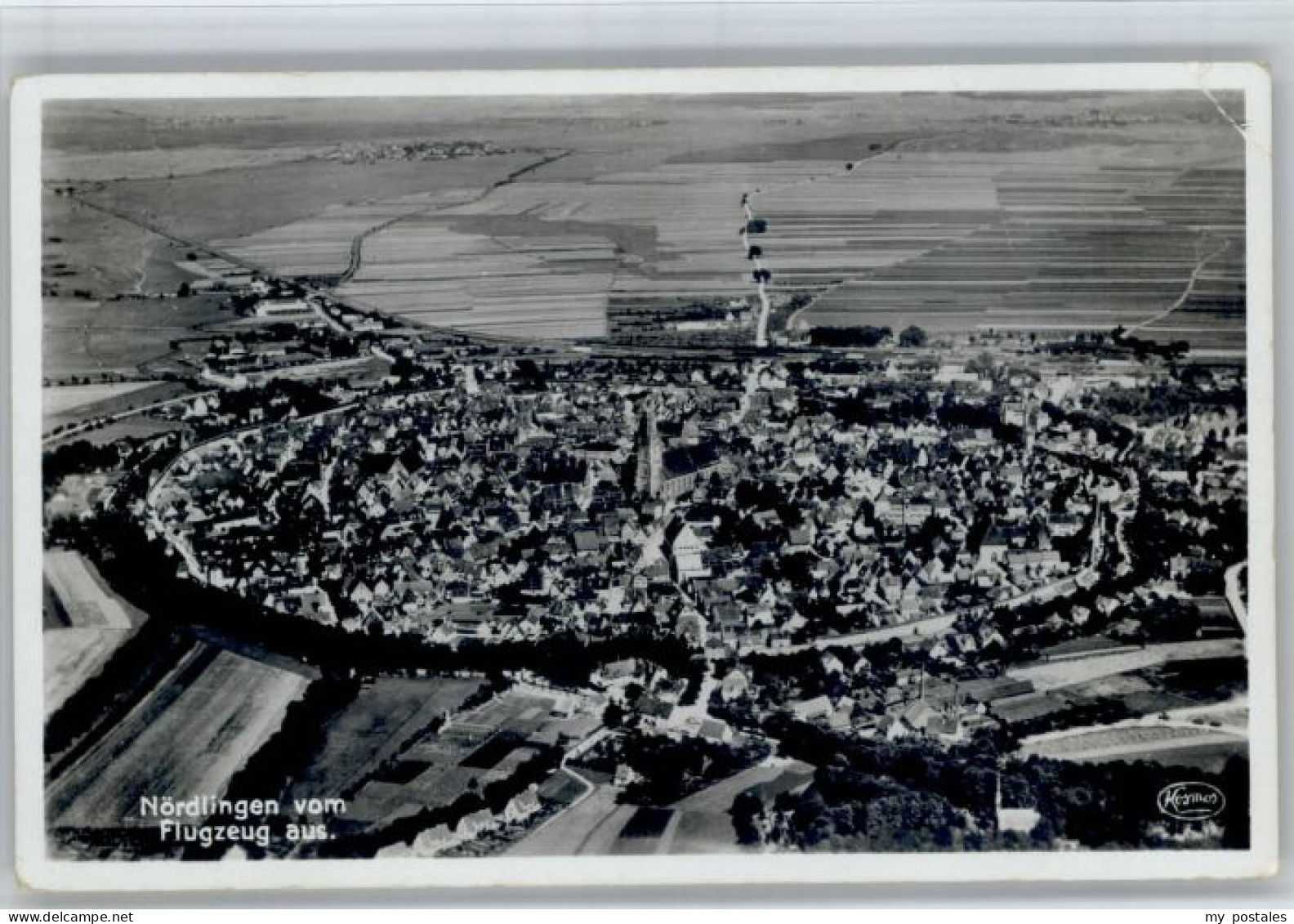 Noerdlingen Fliegeraufnahme