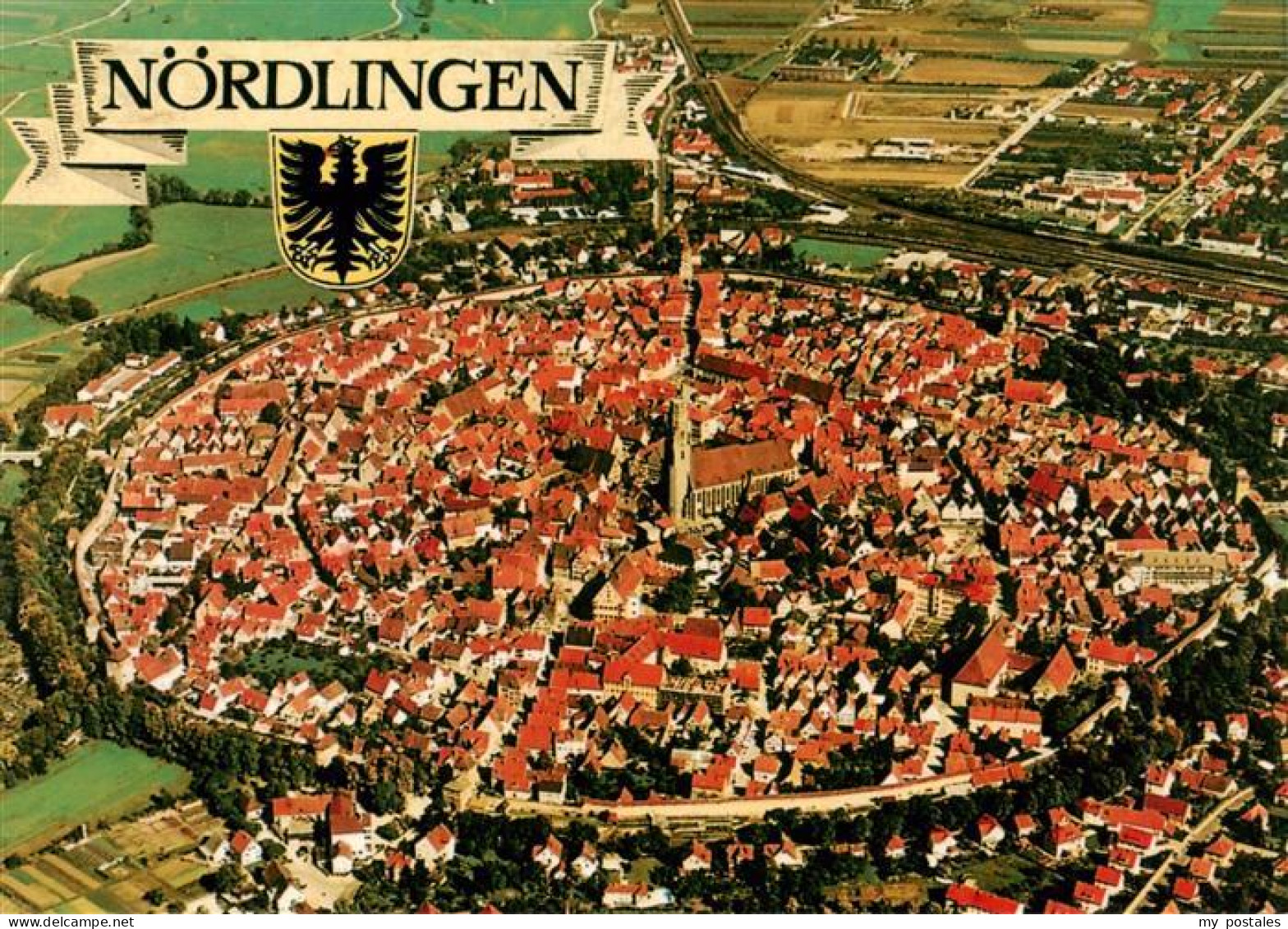 Noerdlingen Fliegeraufnahme