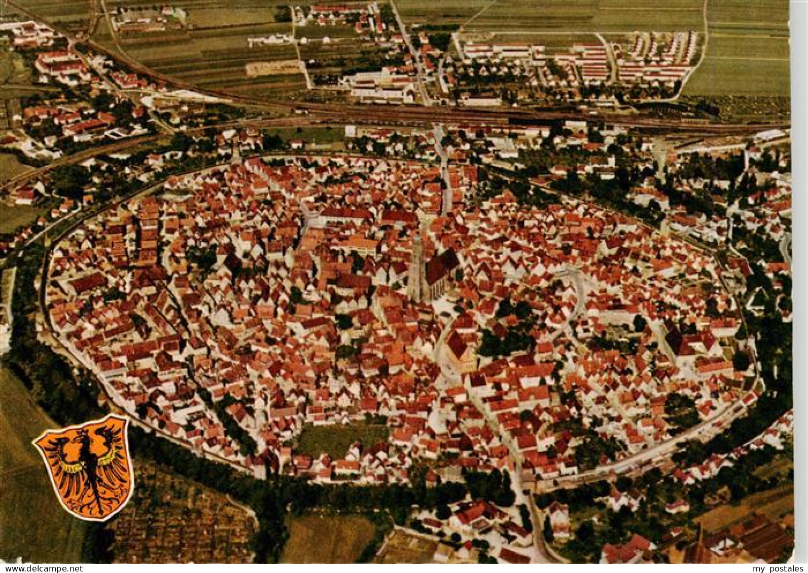 Noerdlingen Fliegeraufnahme