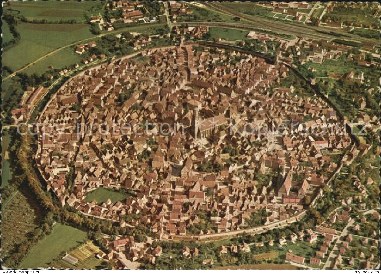 Noerdlingen Fliegeraufnahme