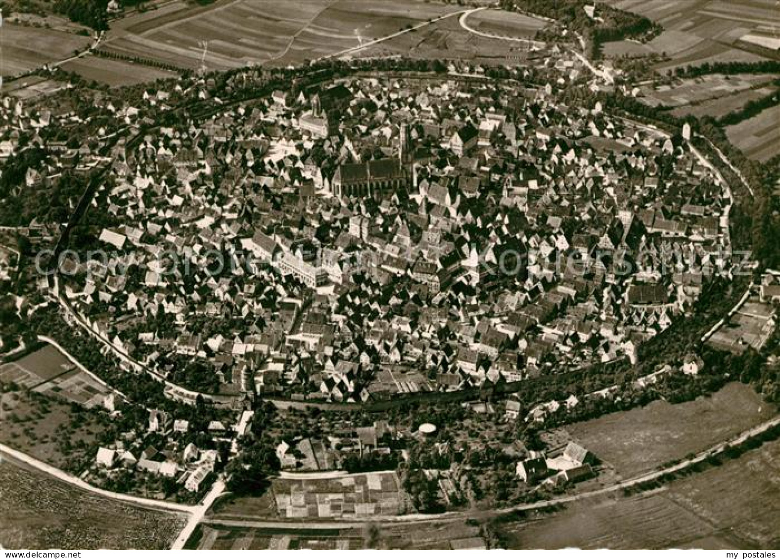 Noerdlingen Fliegeraufnahme
