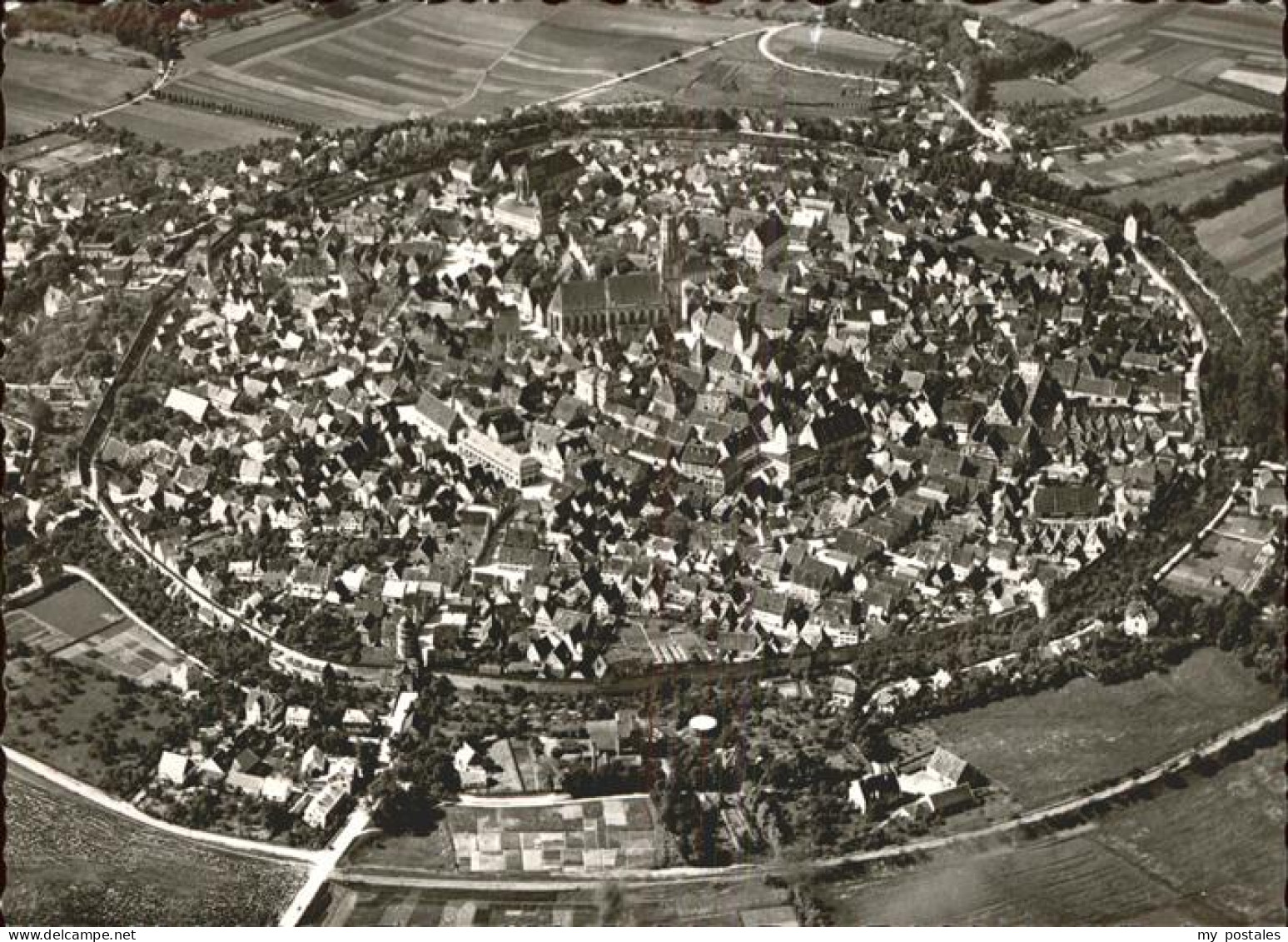 Noerdlingen Fliegeraufnahme