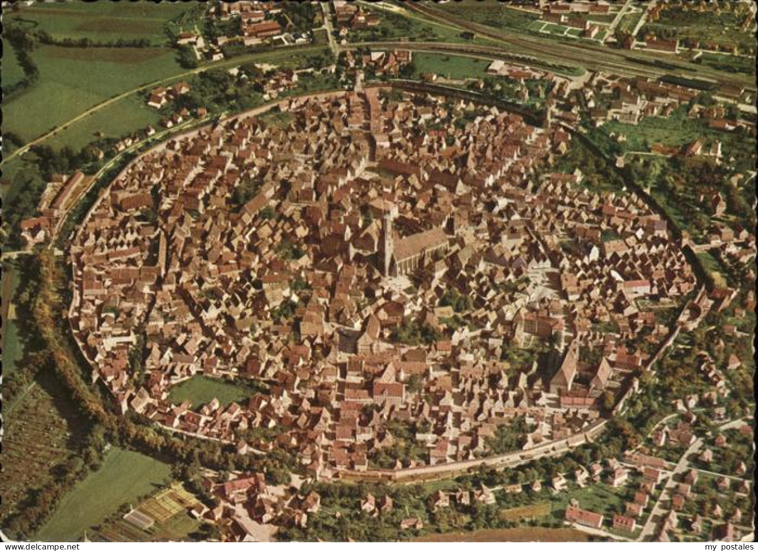 Noerdlingen Fliegeraufnahme