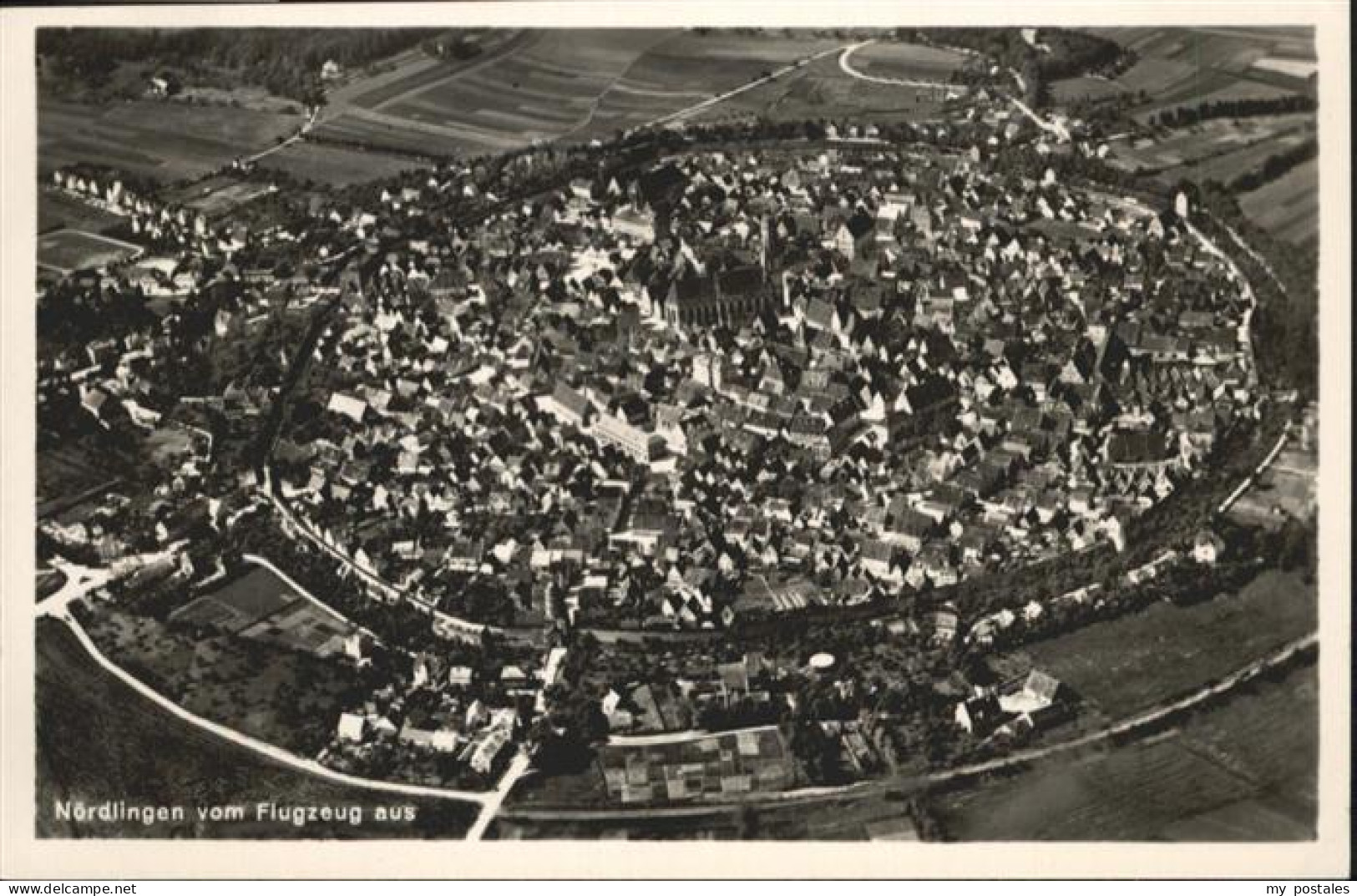 Noerdlingen Fliegeraufnahme