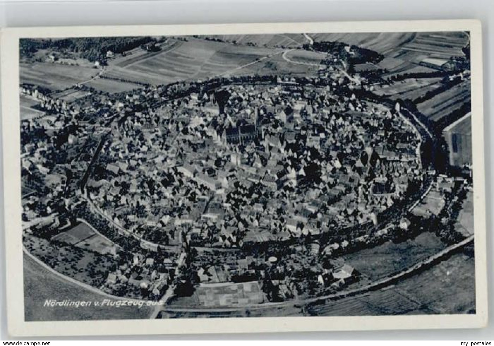 Noerdlingen Fliegeraufnahme