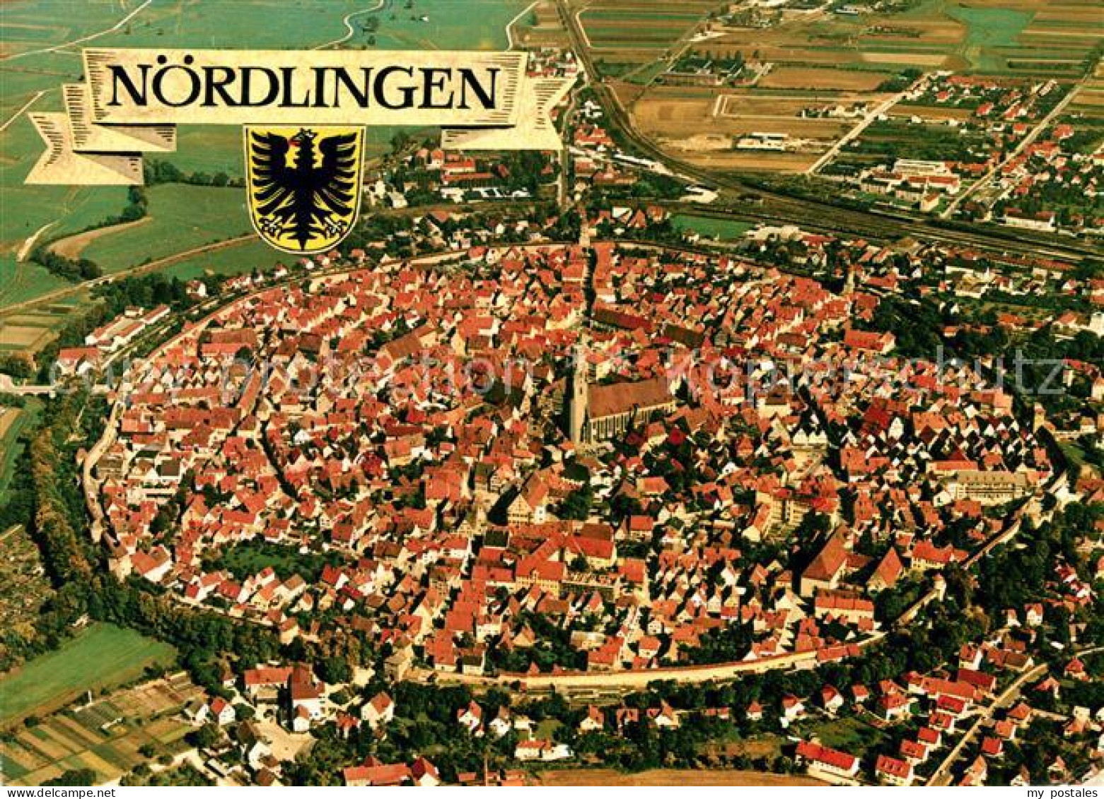Noerdlingen Fliegeraufnahme