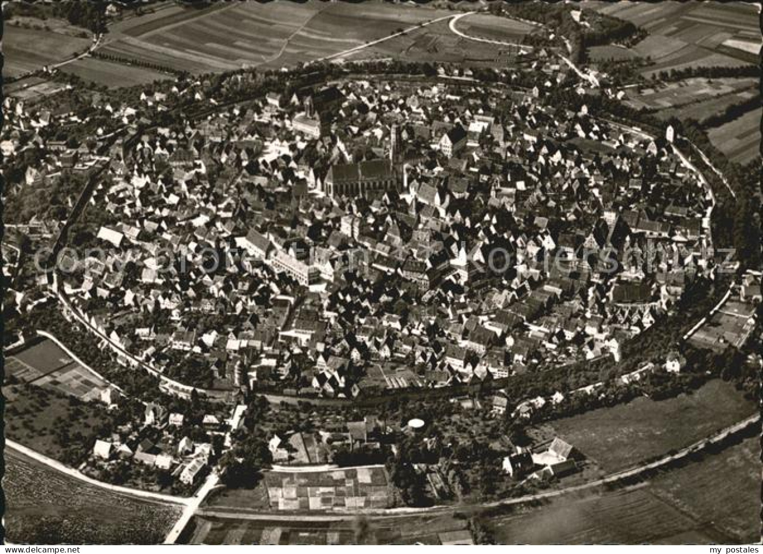 Noerdlingen Fliegeraufnahme