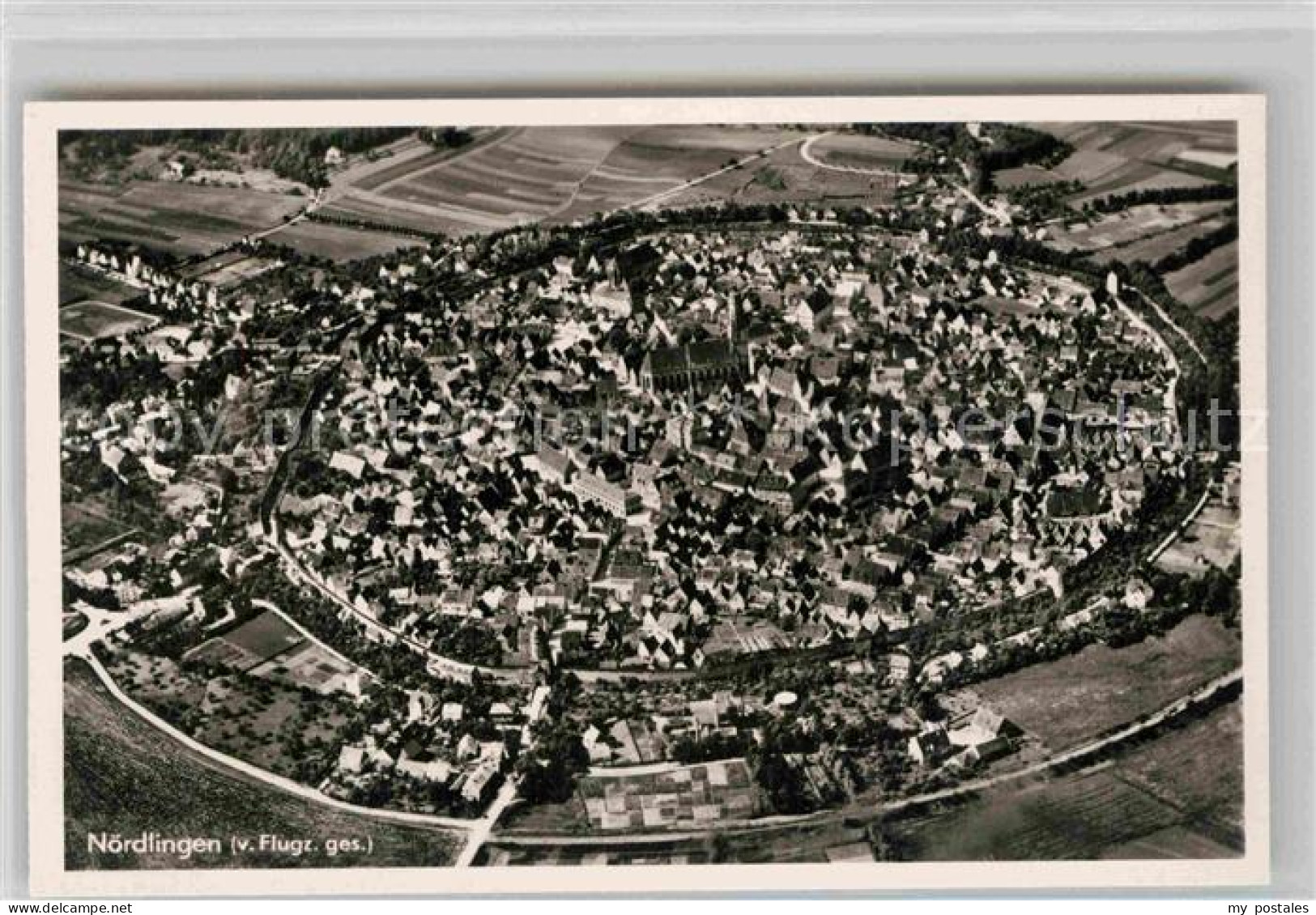 Noerdlingen Fliegeraufnahme