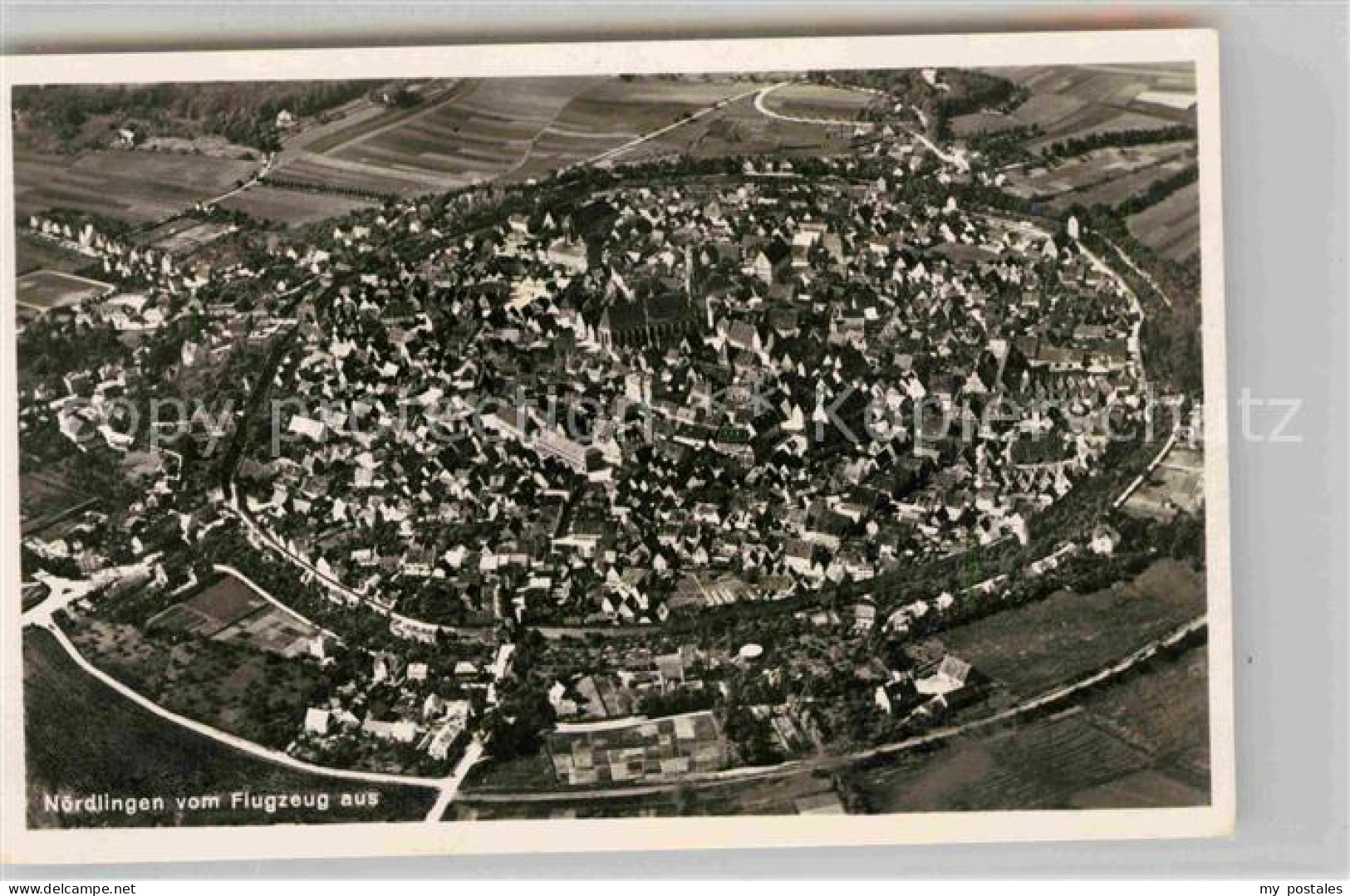 Noerdlingen Fliegeraufnahme
