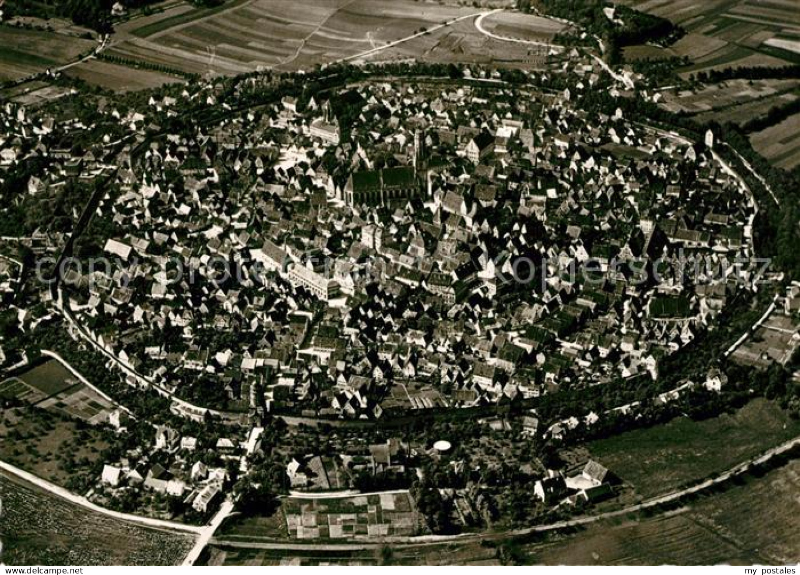 Noerdlingen Fliegeraufnahme