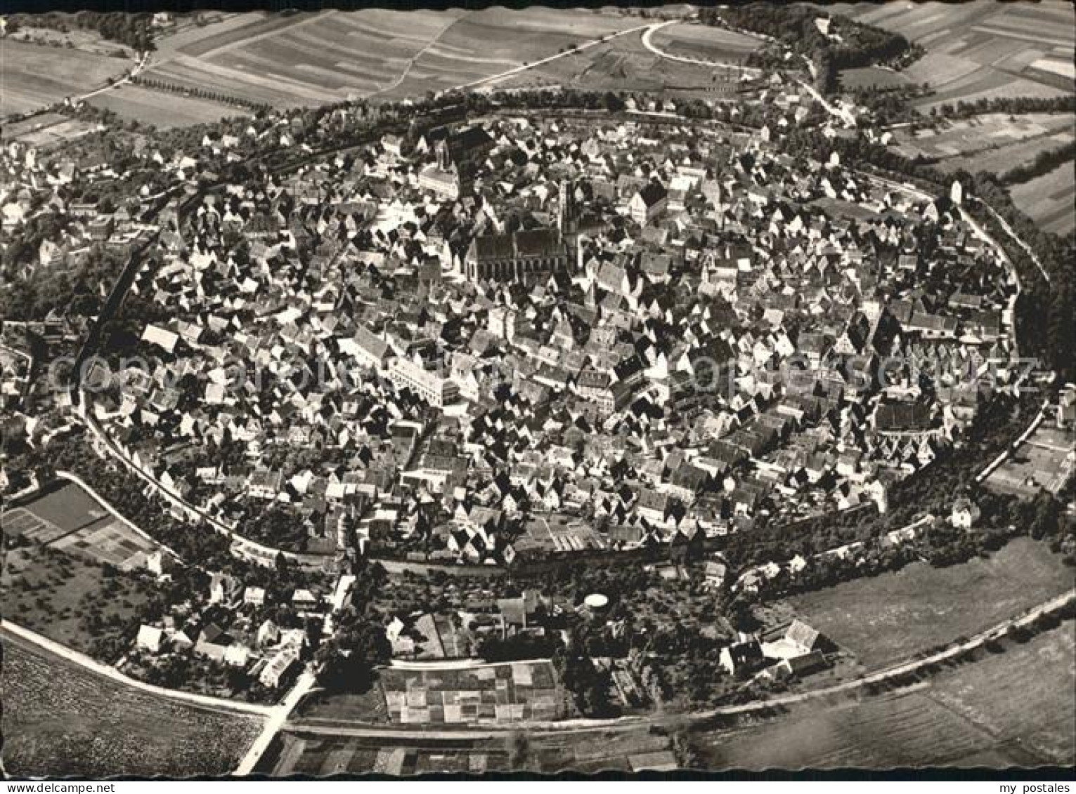Noerdlingen Fliegeraufnahme