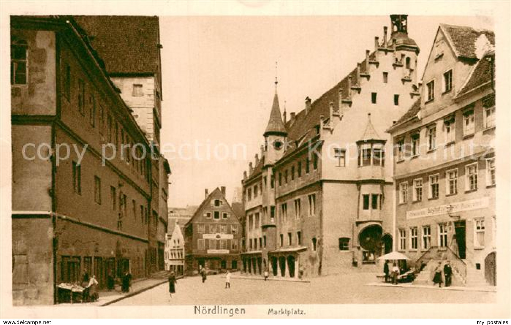 Noerdlingen Marktplatz