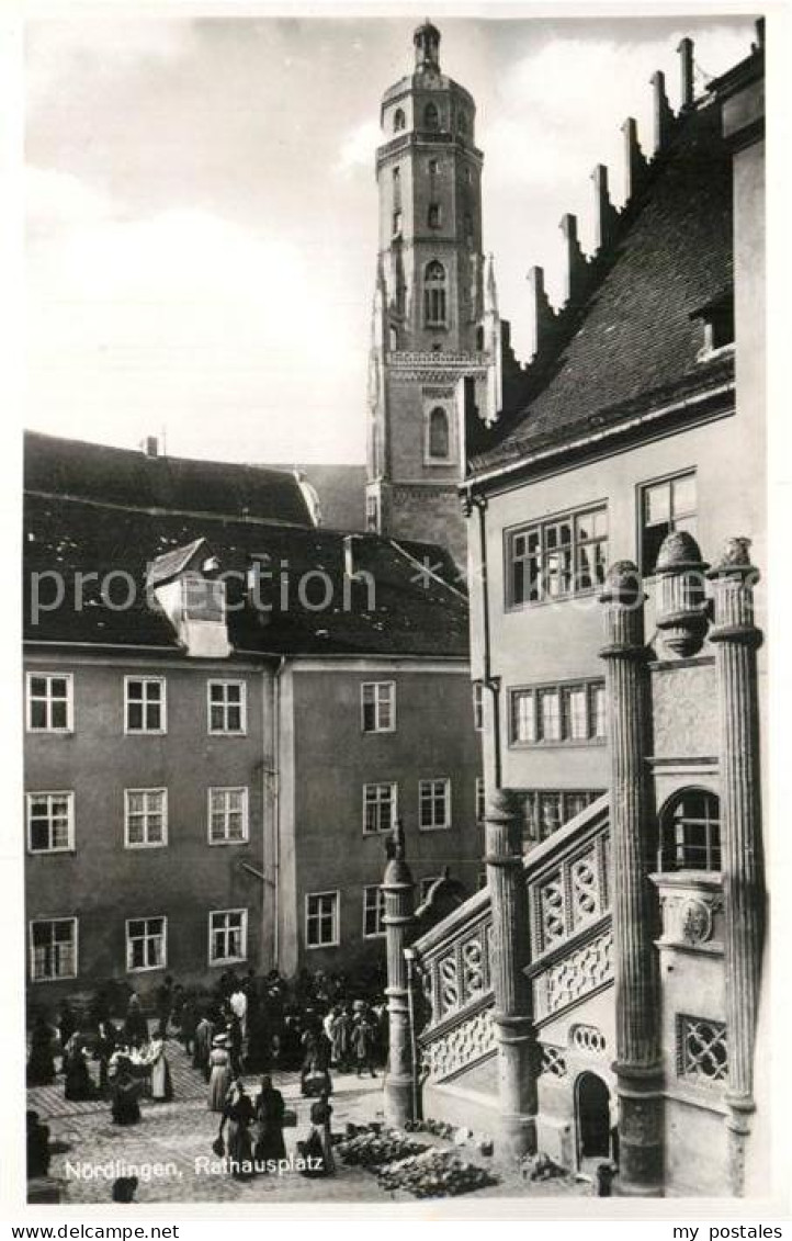 Noerdlingen Rathausplatz
