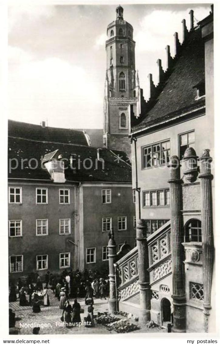 Noerdlingen Rathausplatz