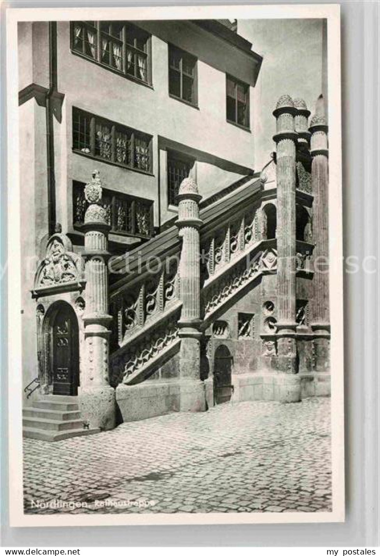 Noerdlingen Rathaustreppe