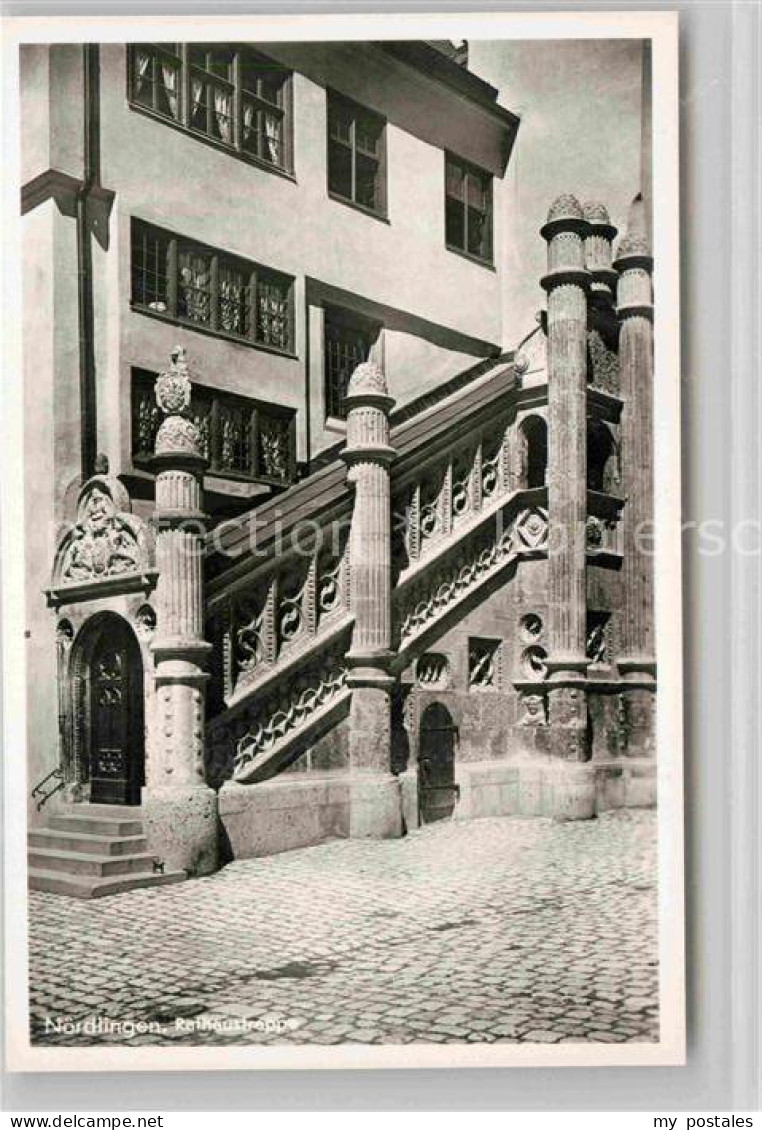 Noerdlingen Rathaustreppe