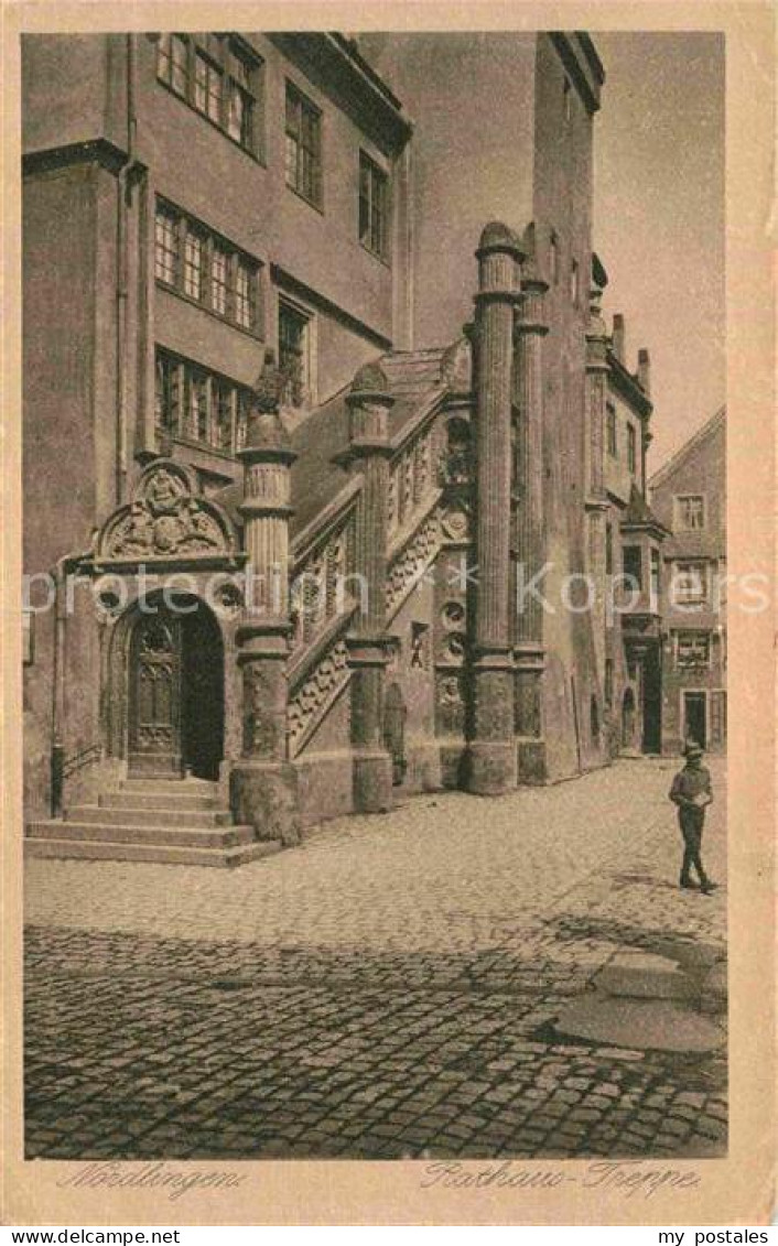 Noerdlingen Rathaustreppe