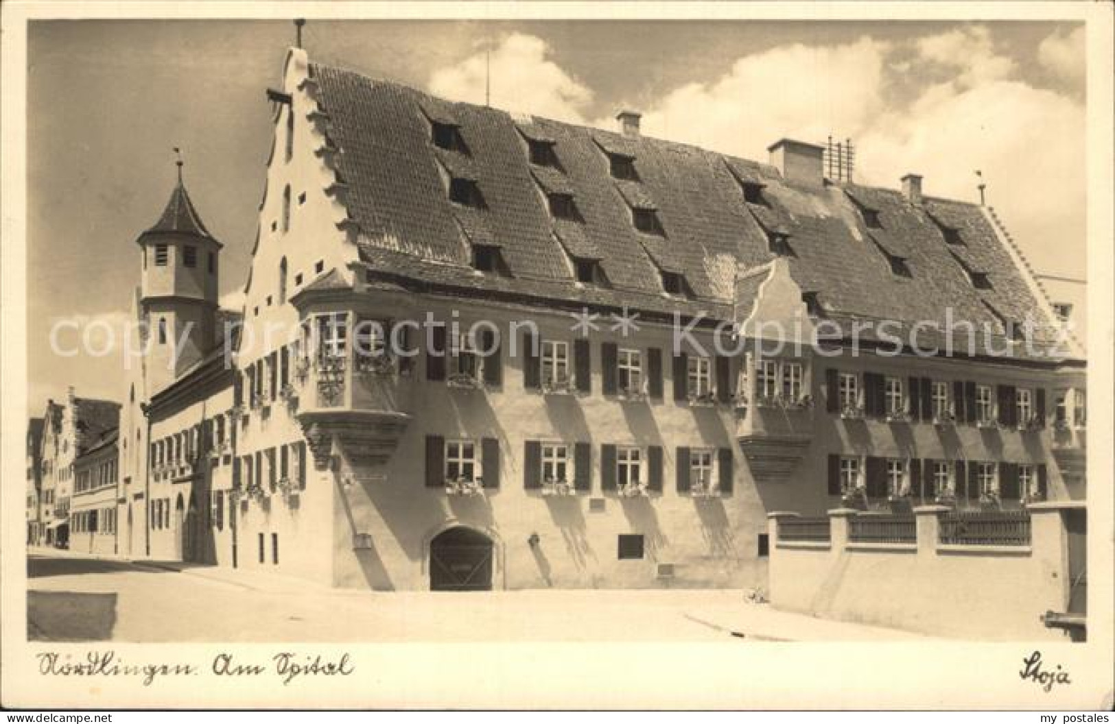 Noerdlingen Stadtpartie