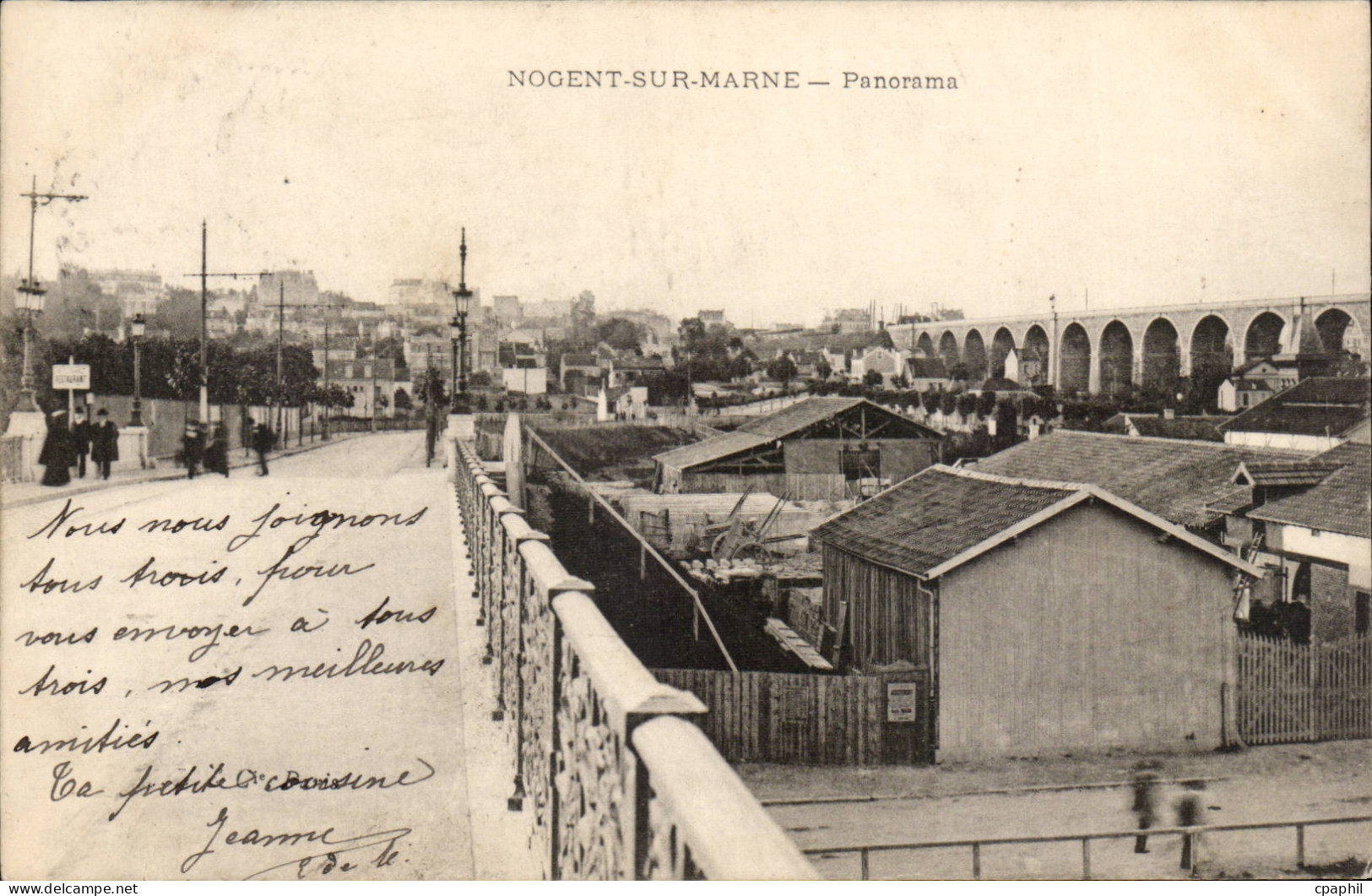 Nogent sur Marne CPA Panorama
