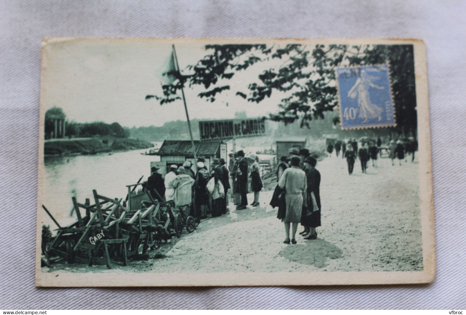 Nogent sur Marne, la location des canots, Val de Marne 94