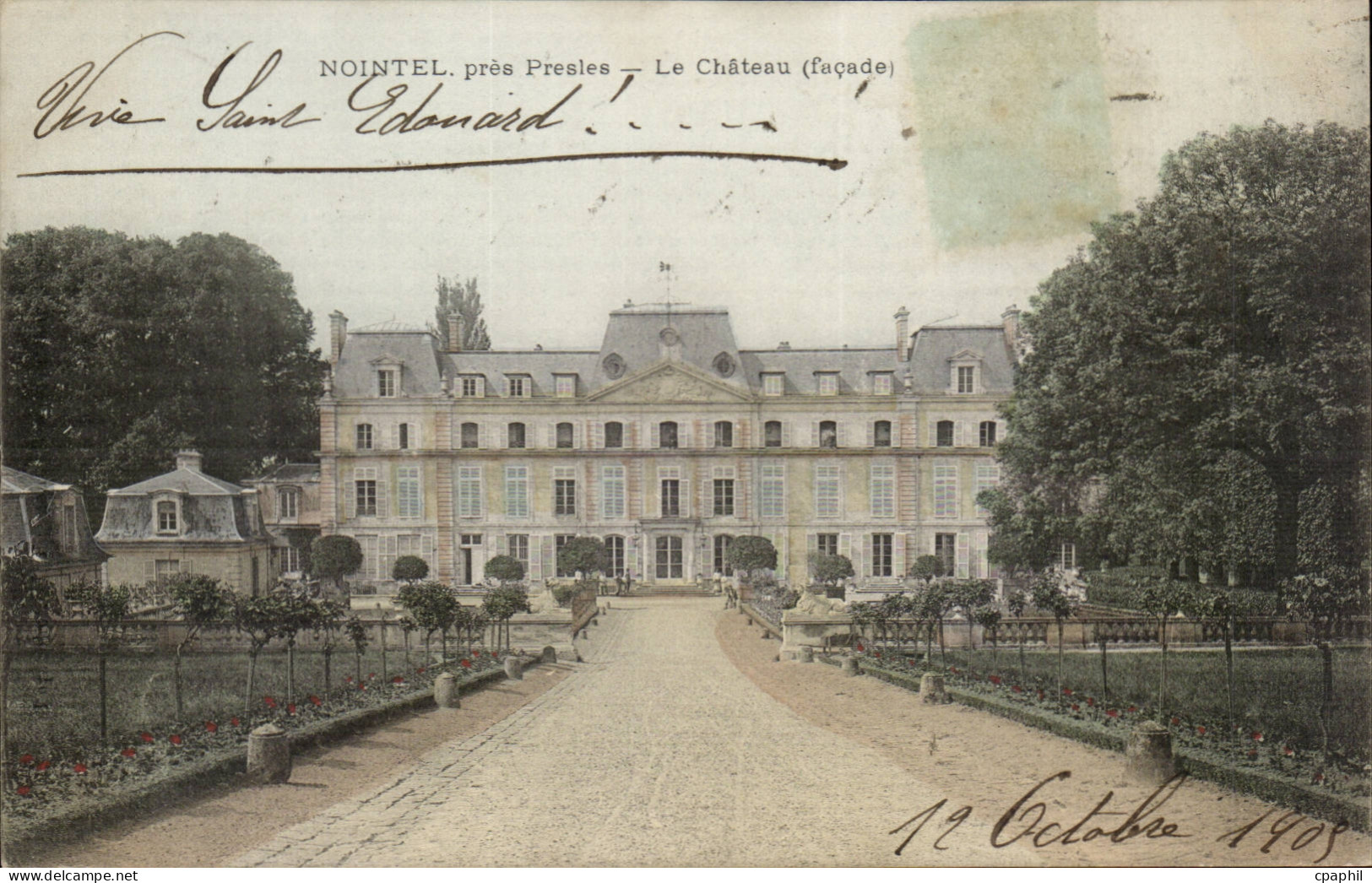 Nointel pres de Presles - Le Chateau - CPA
