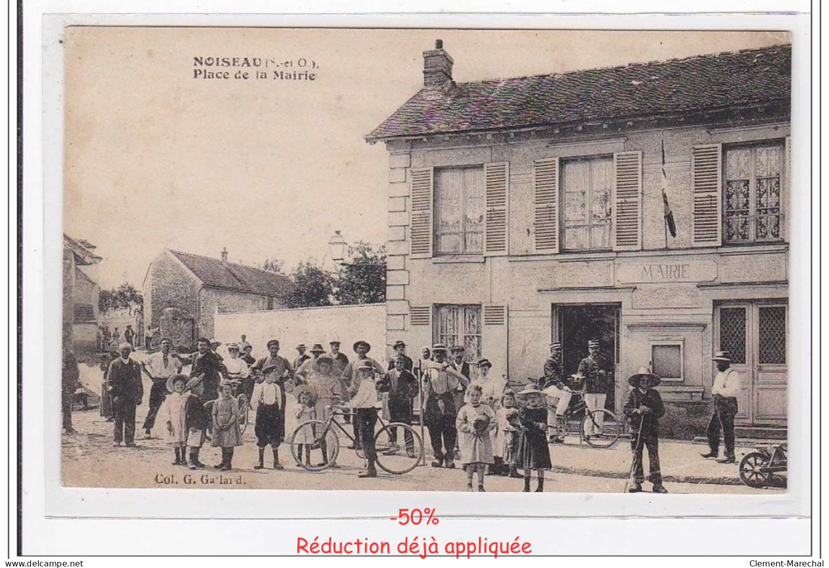 NOISEAU : place de la mairie - tres bon etat