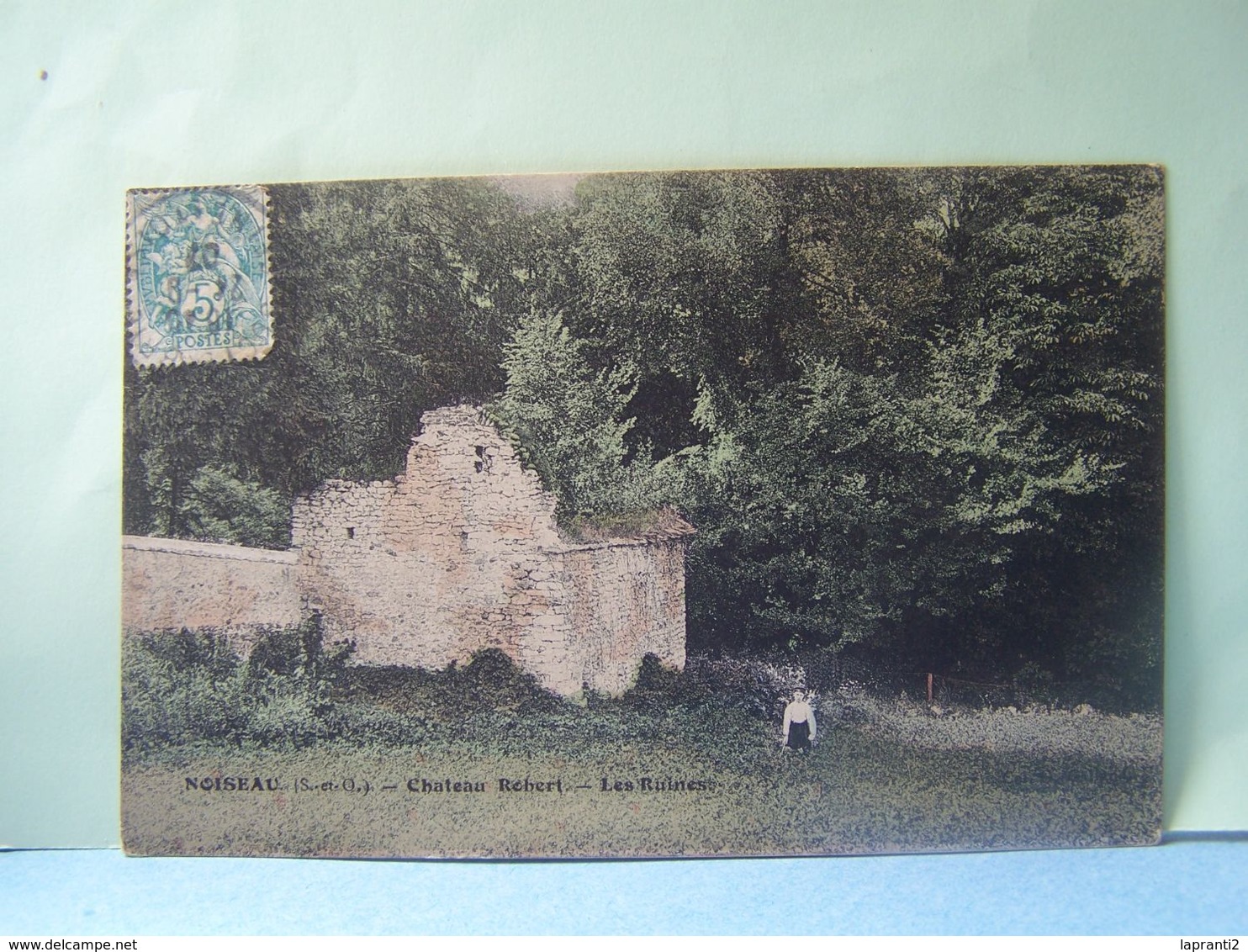 NOISEAU (VAL DE MARNE) LES ARBRES. CHATEAU ROBERT. LES RUINES.