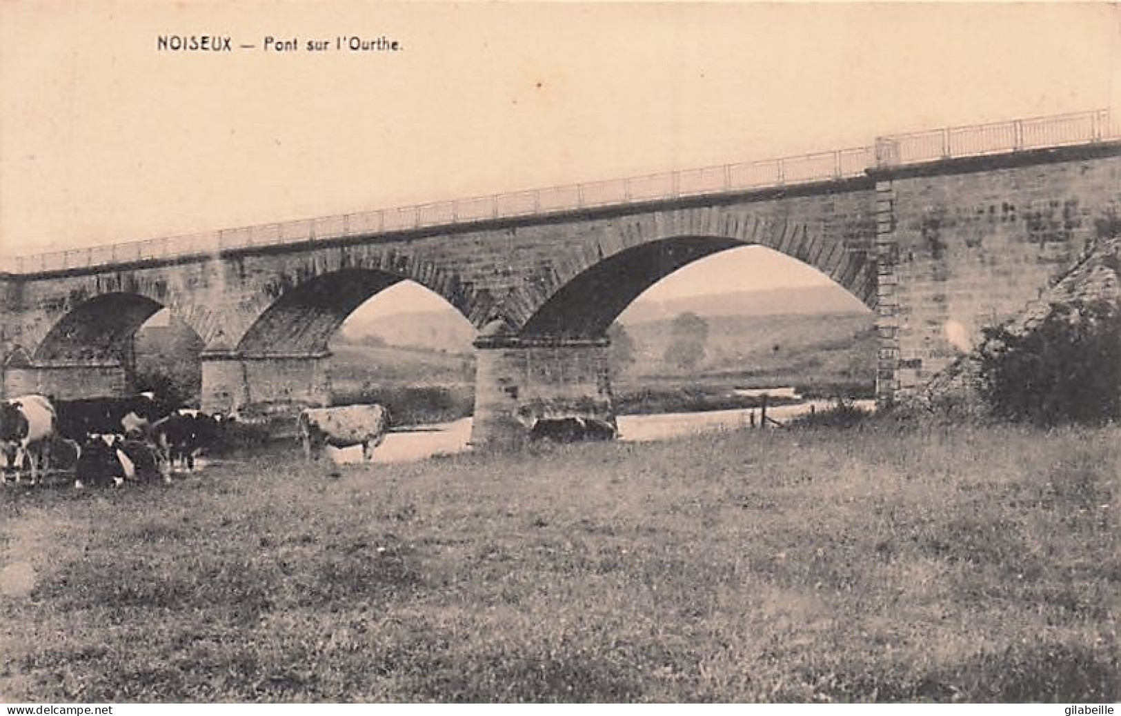 NOISEUX - pont sur l'Ourthe