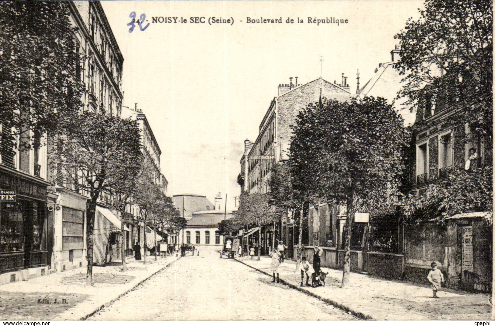 Noisy le Sec CPA Boulevard de la Republique