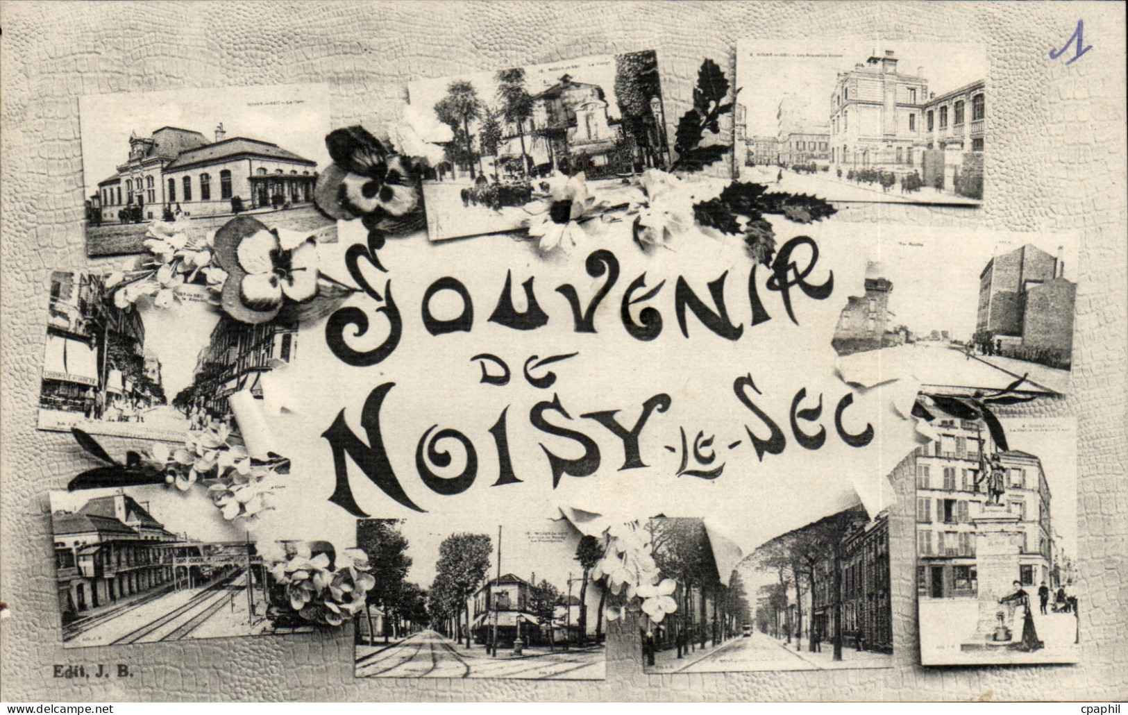 Noisy le Sec CPA Souvenir