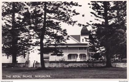 Nukualofa Tonga Royal Palace Real Photo Postcard
