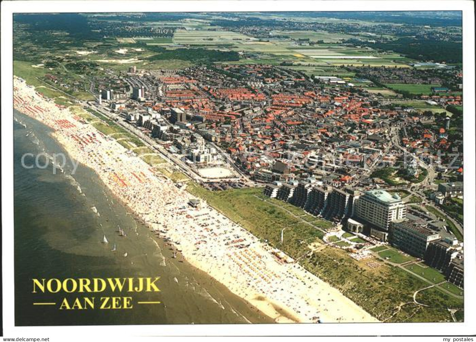 Noordwijk aan Zee  Fliegeraufnahme