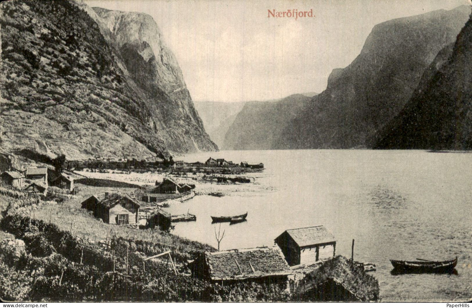 Noorwegen Norway - Naerofjord