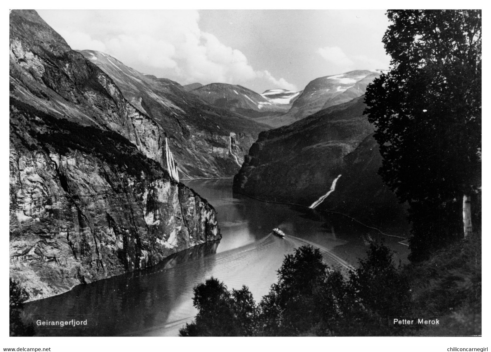 Noorwegen - Norway - Norge - Nordfjord - Geirangerfjord - Photo PETTER MEROK