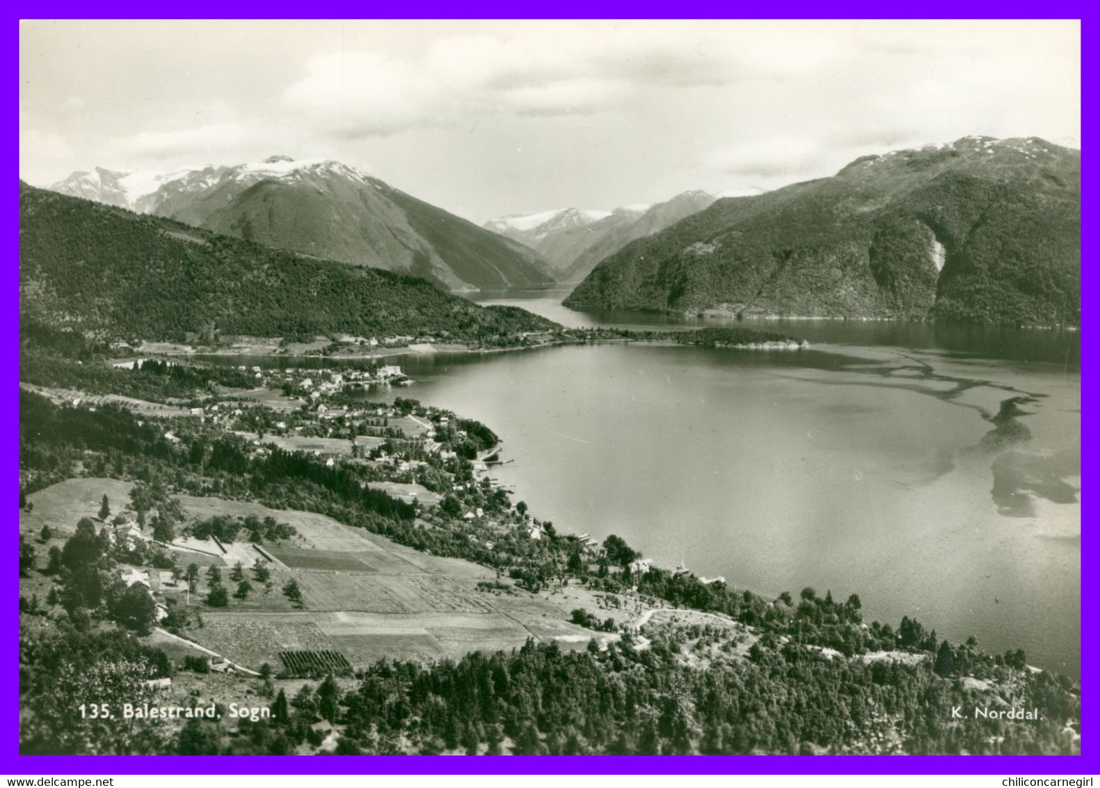 Noorwegen - Norway - Norge - Nordfjord - Sogn - Balestrand - Edit. NORDDAL