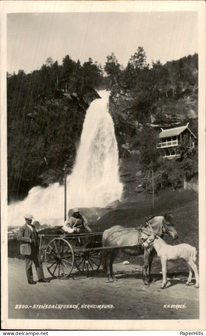 Noorwegen Norway - Stensdalsfossen